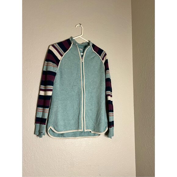 Smartwool Dacono Ski Full-Zip Sweater - Women's Small Merino Wool Blend - Picture 1 of 6